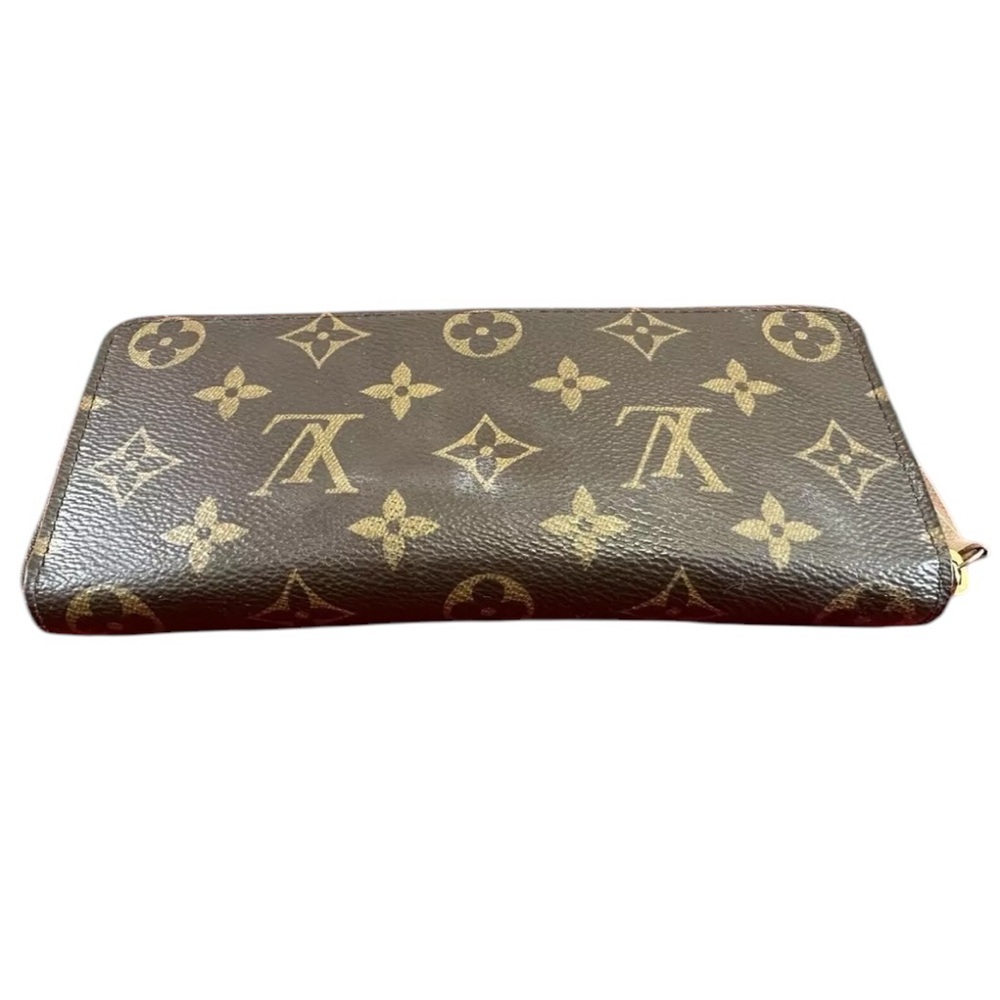 Louis Vuitton Monogram Clemence Wallet Rose Ballerine, COA, Microchipped - Picture 5 of 14
